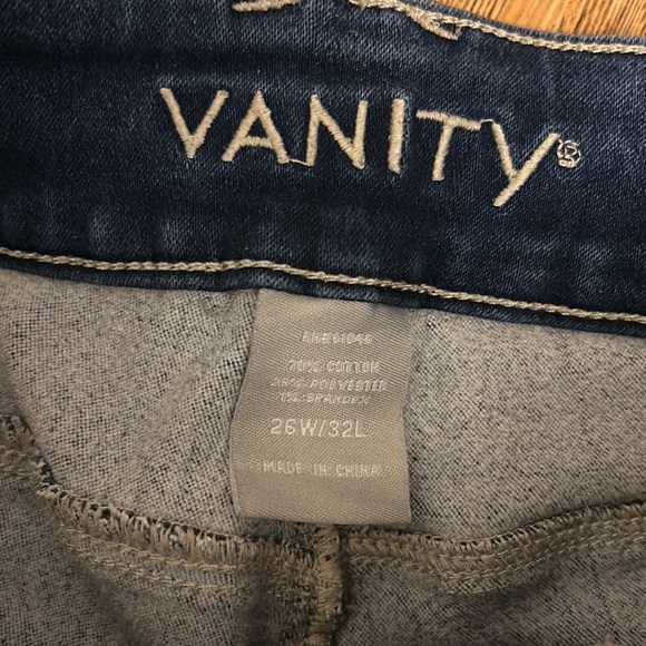 Vanity Women’s Jeans Size 26 - Picture 3 of 5